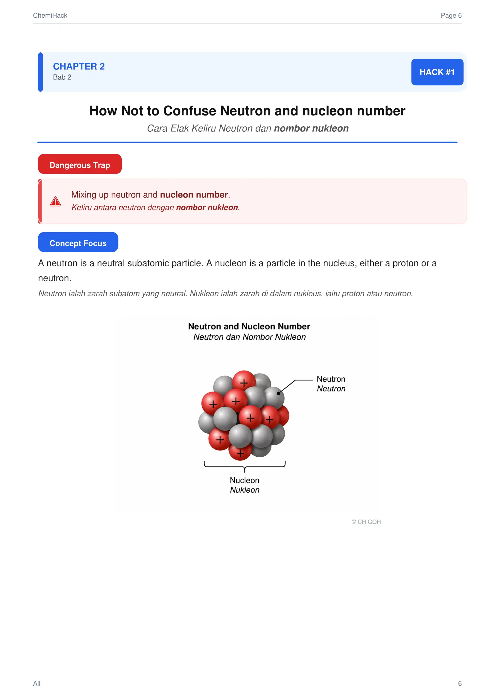 ChemiHack lesson page